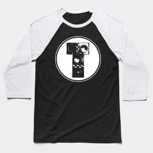 The White Room (transparent print) Baseball T-Shirt